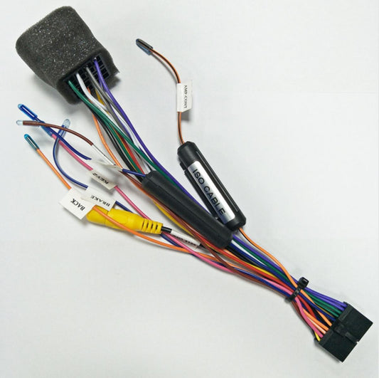 20-pin ISO wiring harness Android car SUV stereo radio connector adapter cable