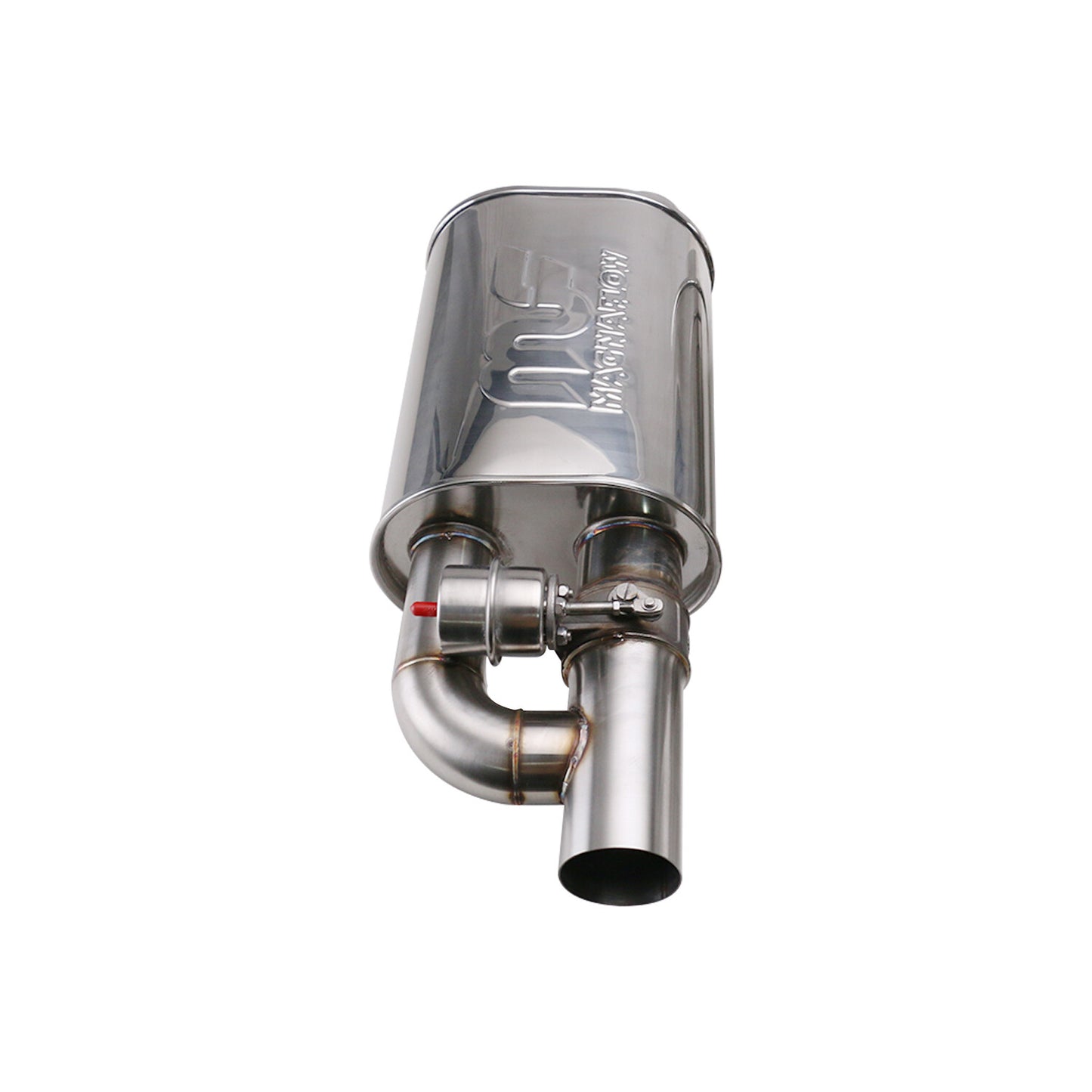 L+R 2.5 In/out Adjust Sound Value Muffler W/ Exhaust Valve 8.346  Universal