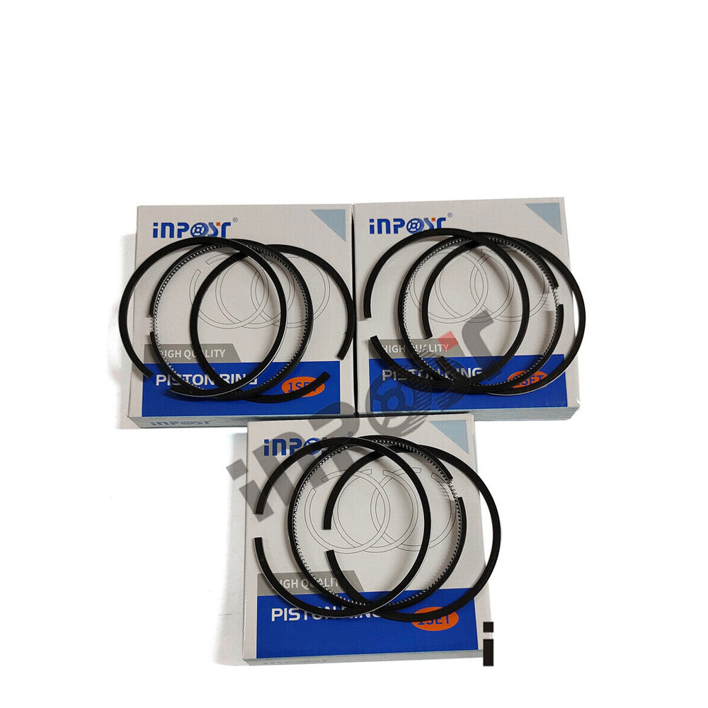 Brand new 3-set STD piston ring kit suitable for D1402 engine