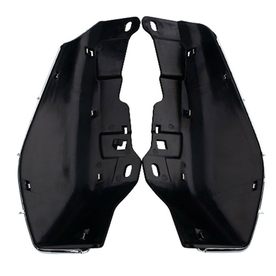 Black Mid-Frame Air Heat Deflectors Fit for Harley Touring Electra Street Glide Q