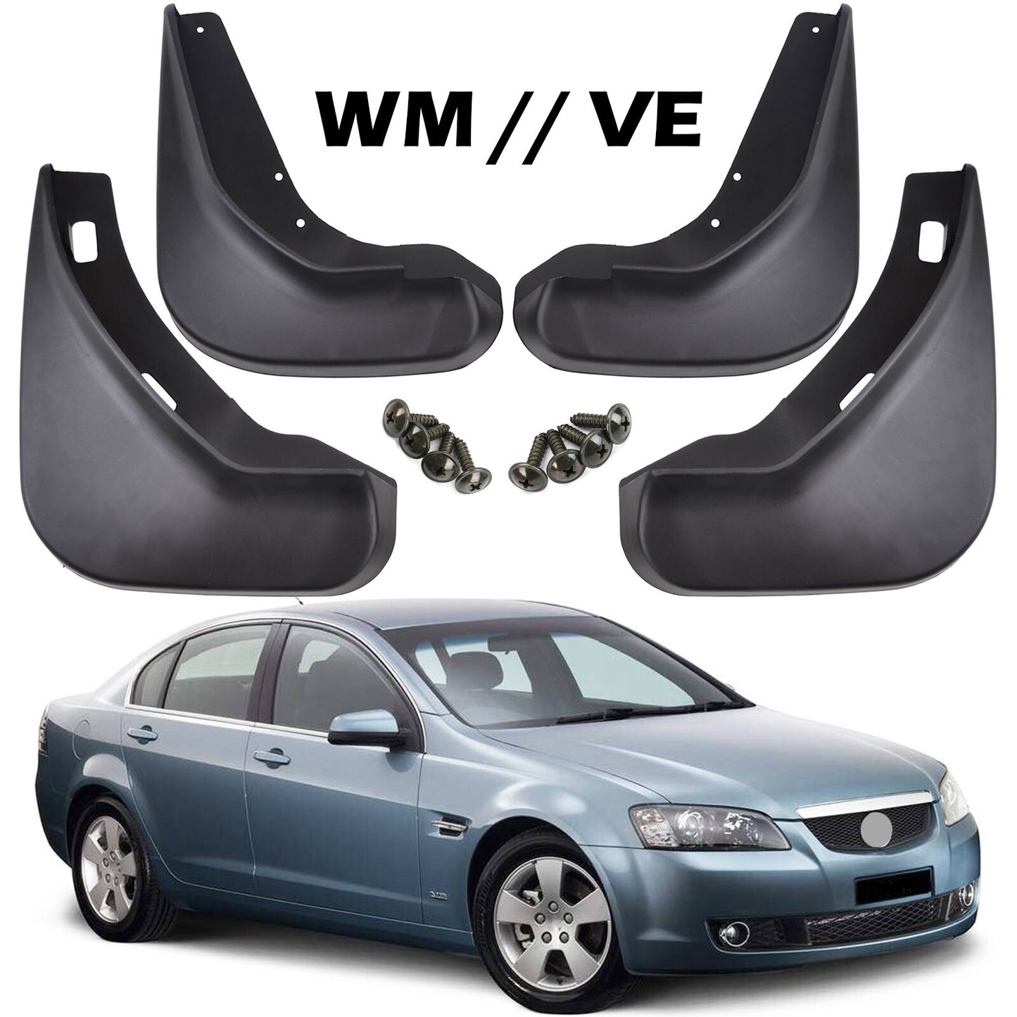Set of 4 Mud Flaps Splash Guard for Holden WM Caprice statesman Commodore Calais Q