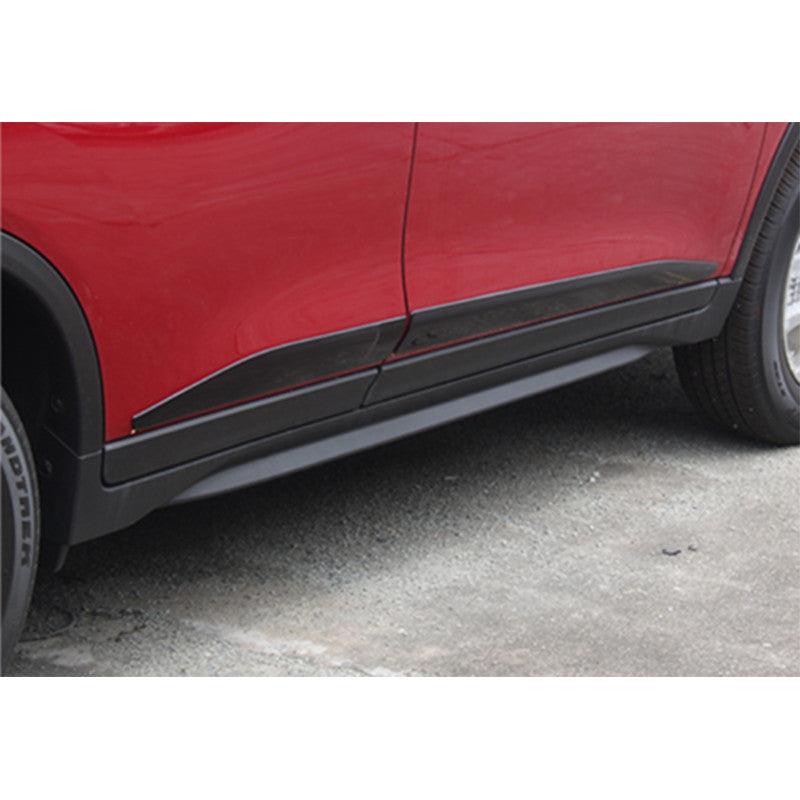 for Nissan Rogue 14-2020 Gloss Black Side Door Body Guard Moulding Cover Trim 4X