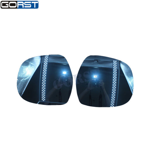 Car Electric Rearview Mirror Lens Glass For Hiace With Led Direction v
