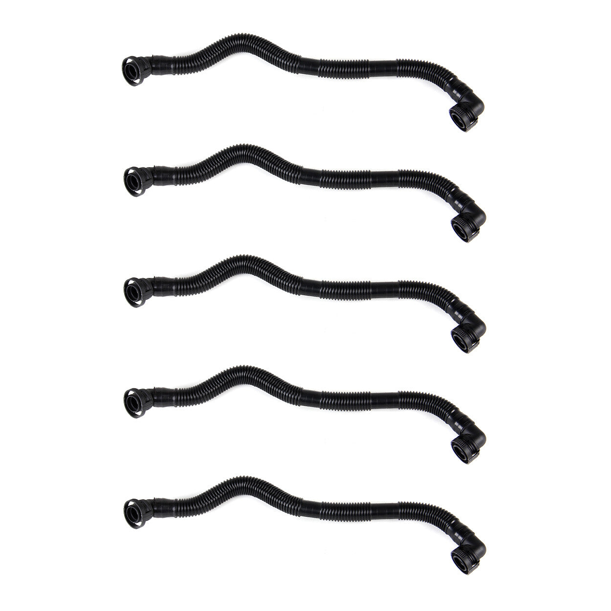 5* Secondary Air Pump Hose Set Fit for VW for Golf MK4 2.0L 85KW Q