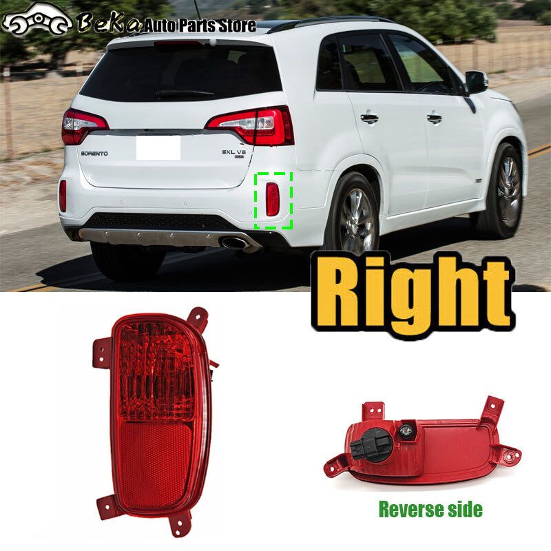 1 piece for right rear bumper fog light and rear brake light of 2013/2014 for Kia Sorento