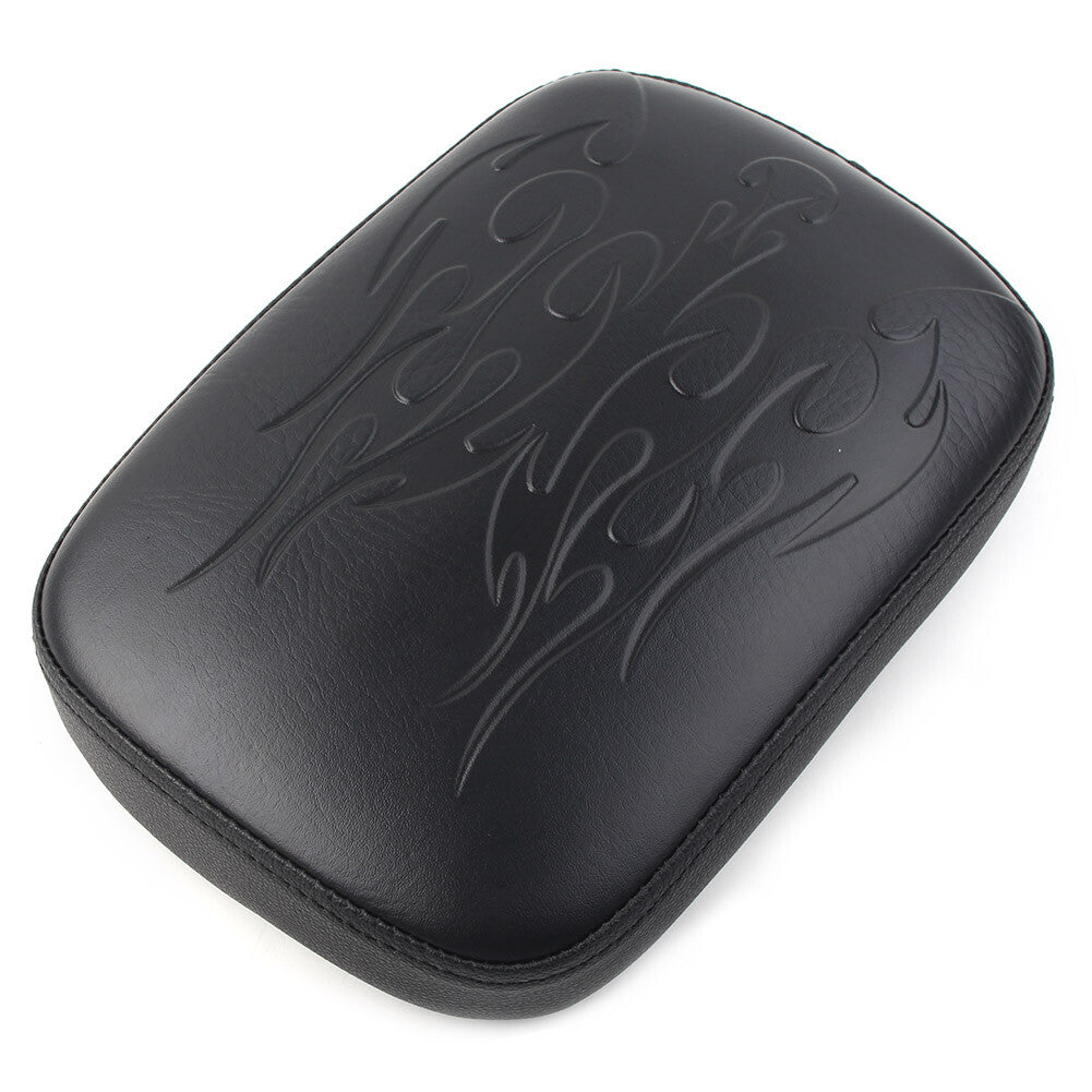 Rear Passenger Pillion Pad Fender for Seat 8 Suction Fit for Harley Bobber Sportster Q