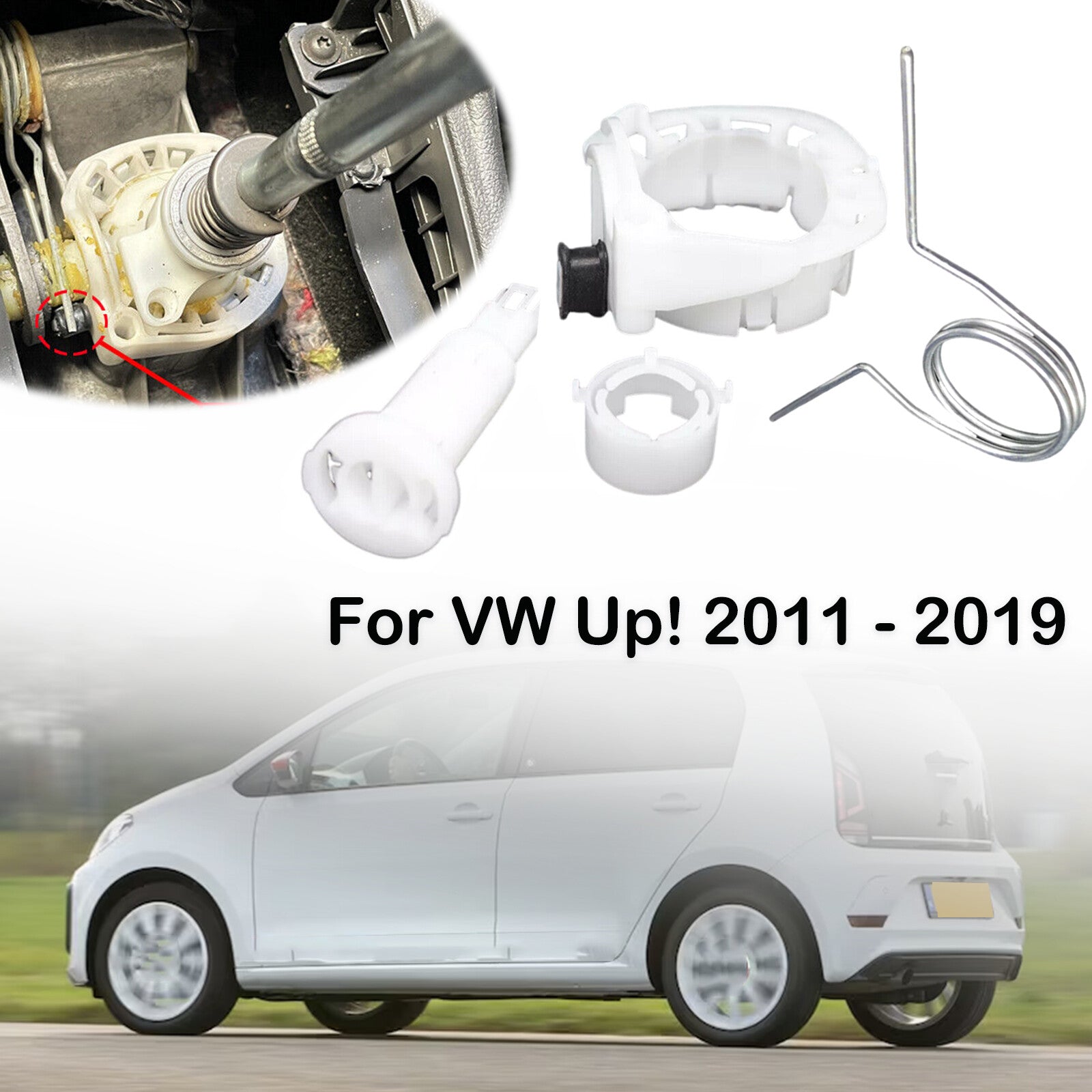 for VW Up! MT Gear Linkage Selector Shell Shifter Lever Bushing 2011-2019