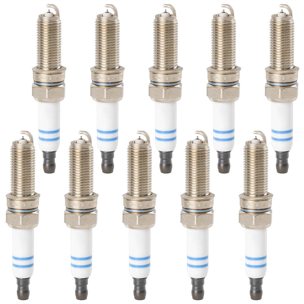 10-pack 004159180326 YR7MPP33 Platinum Spark Plugs for Mercedes-Benz Q
