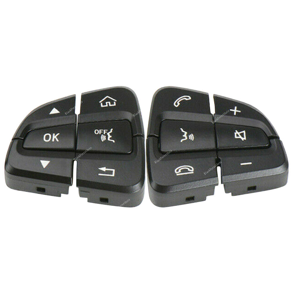 2x Right Auto Steering Wheel Switch Button Cover Repair Kit for Benz GLC LHRH Q