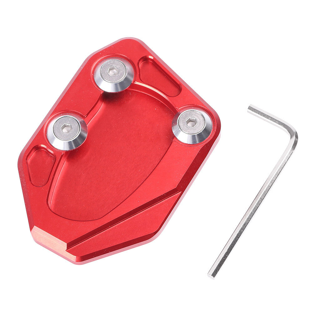 Fit for LIFAN KPR150 Red Kickstand Extender Foot Side Stand Extension Pad Q