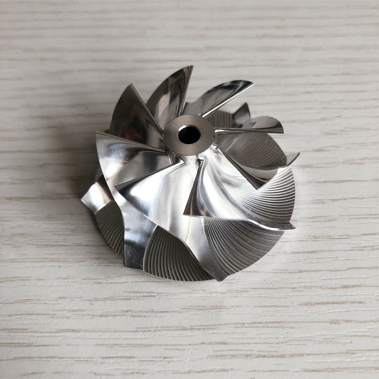 TD04HL 42.30/54.00 mm 8+0 Blade High-Performance Billet Compressor Wheel