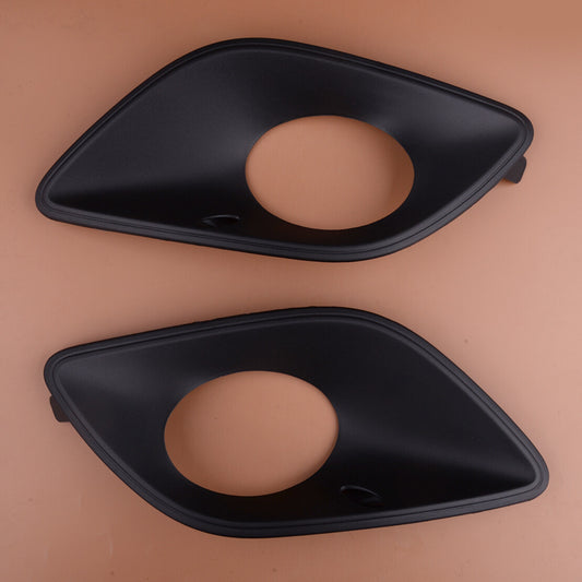 Front Fog Light Cover Set Fit for Benz Sprinter W907 W910 2018-2022 Black v