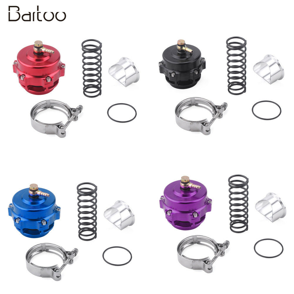 50mm 35PSI V-Band Blow Off Valve Dump Valve BOV Flange SPRING+FLANGE Q