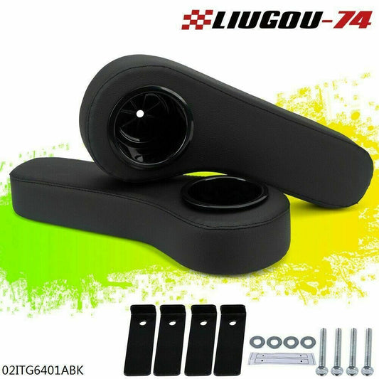 1 pair of for golf cart back for seat armrest cushions and cup holders for golf carts New Products - v