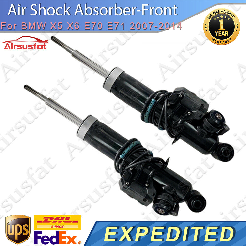 2x Front LR Shock Absorber Strut Cores w/VDC for BMW X5 X6 E70 E71 2007-2014