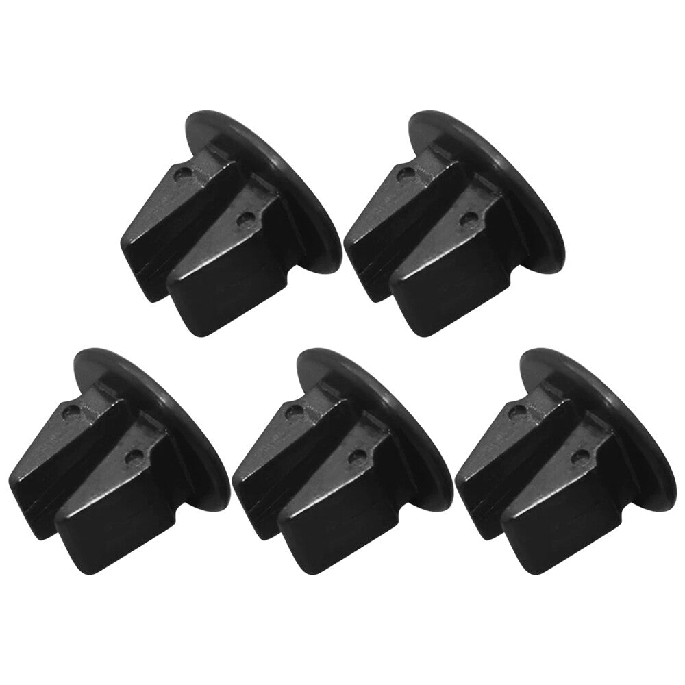 5pcs Rear Fender Apron Screw Nut Retainer Clips Fits for Hyundai 86848-22000 Black