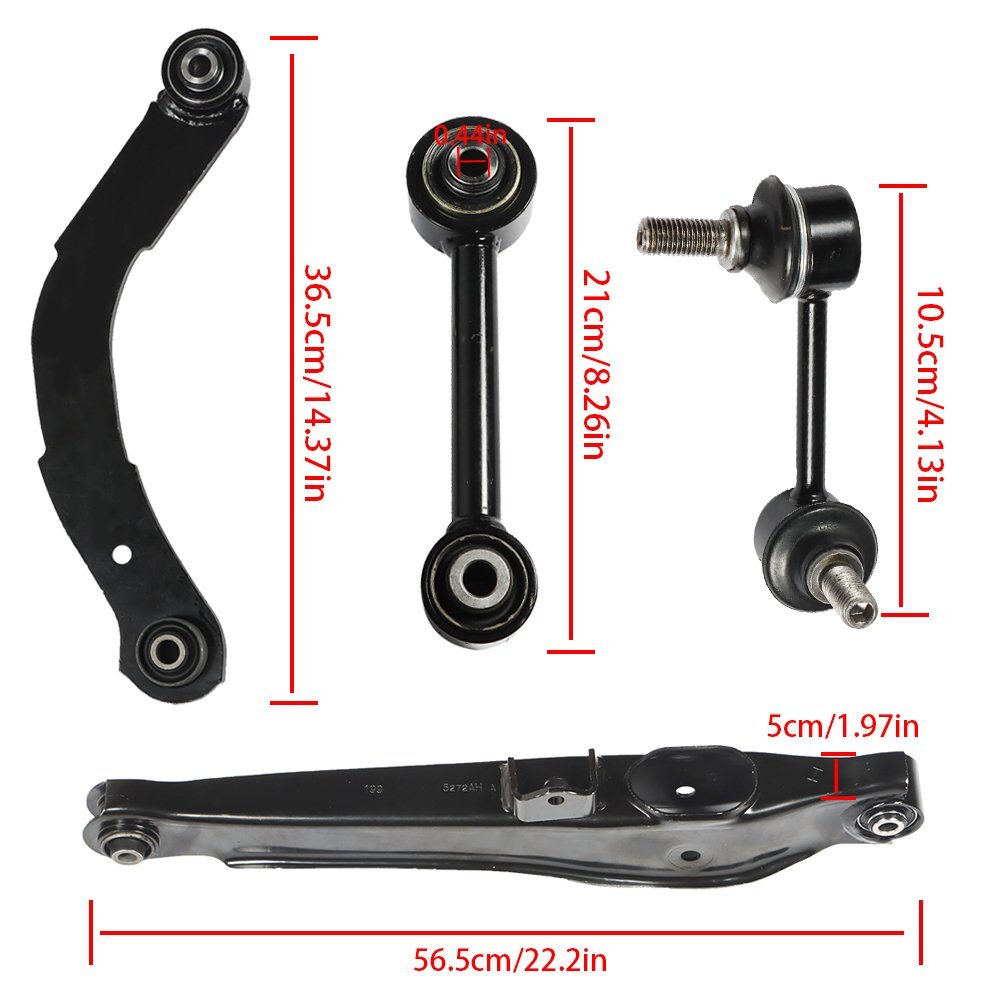 Suitable for Dodge Caliber Rear Suspension Control Side Toe Arm Rocker Link Kit 8x n