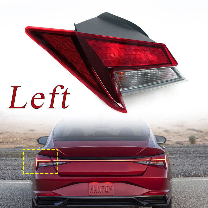 Rear Tail Light Brack Lamp Halogen 92402AA020 Left for Hyundai for Elantra 2021 2022