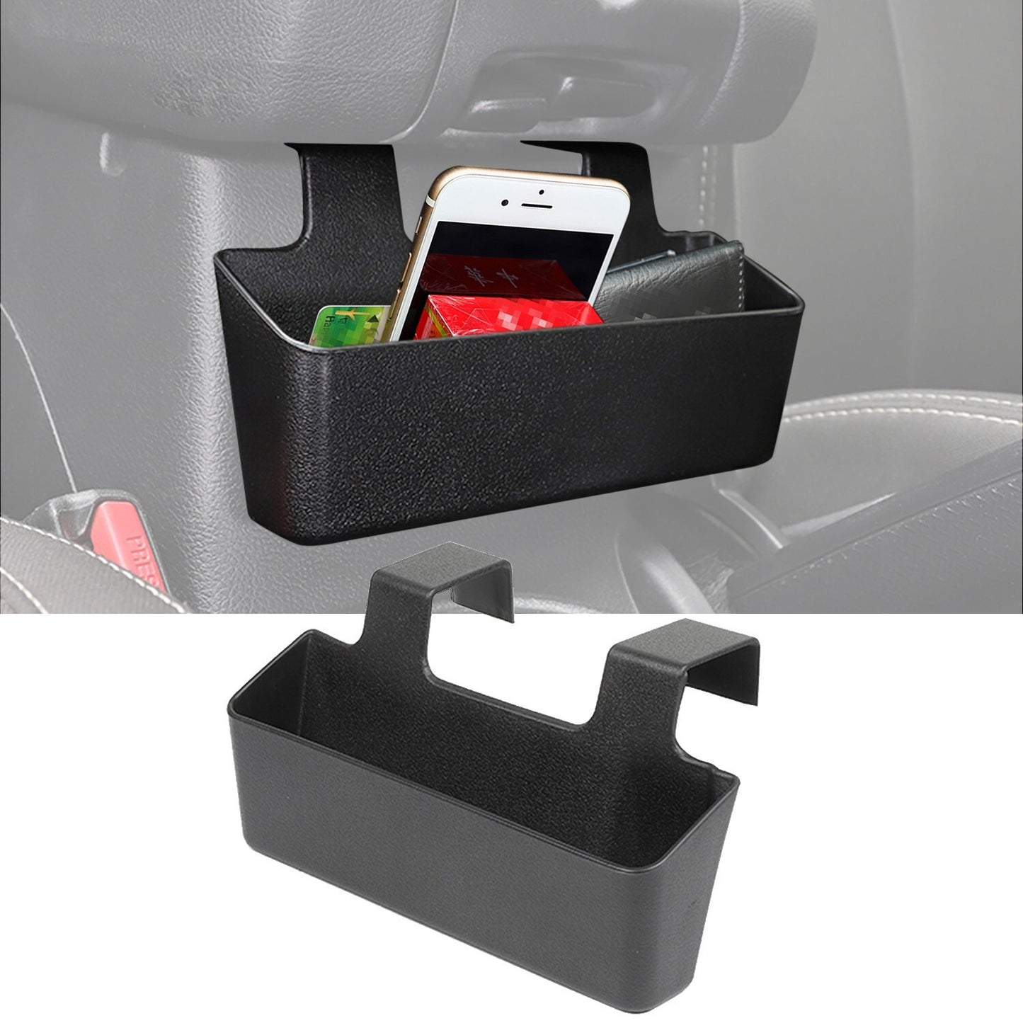 Center Console Armrest Hanging Storage Box for Jeep for Wrangler JK JKU 2011-2017