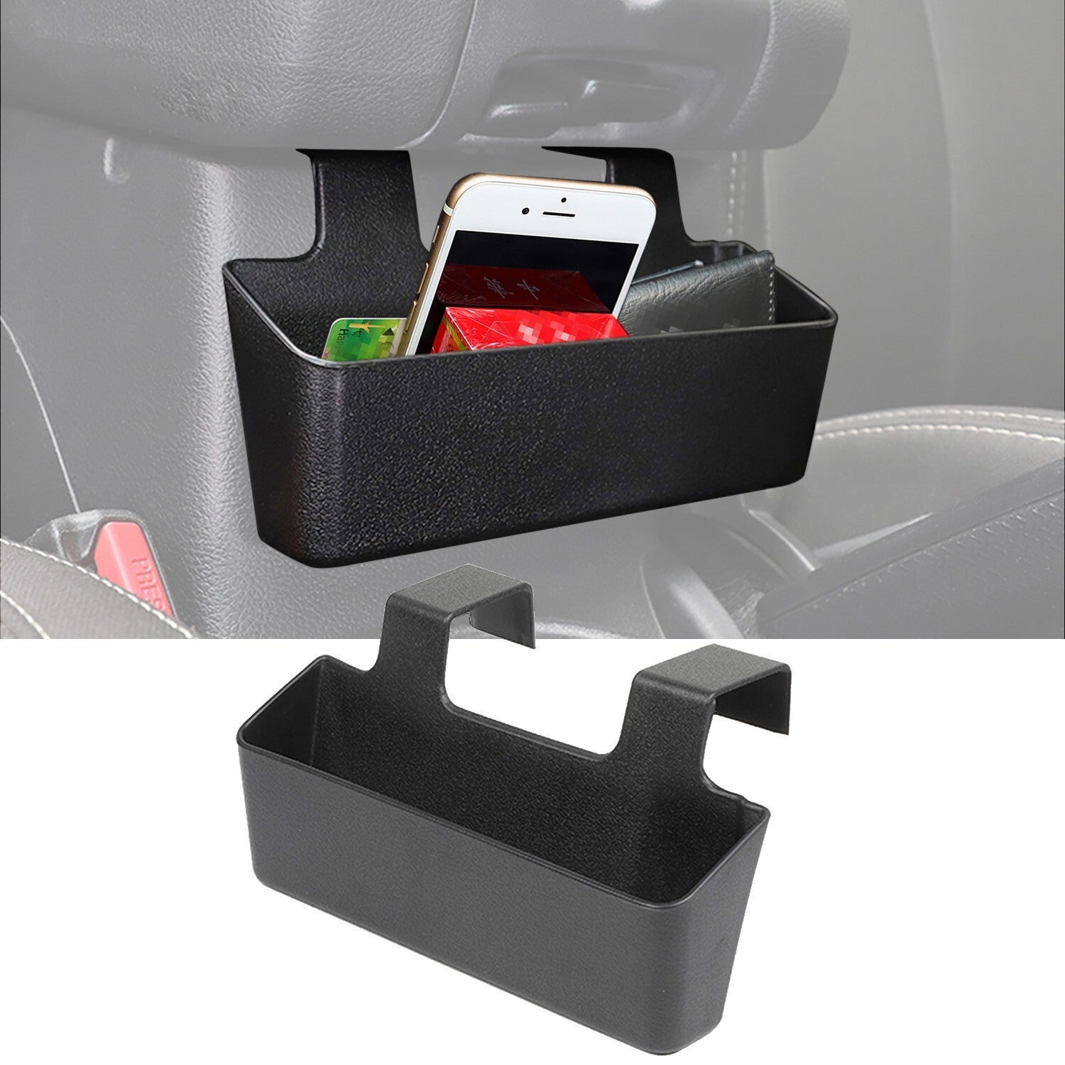Center Console Armrest Hanging Storage Box for Jeep for Wrangler JK JKU 2011-2017