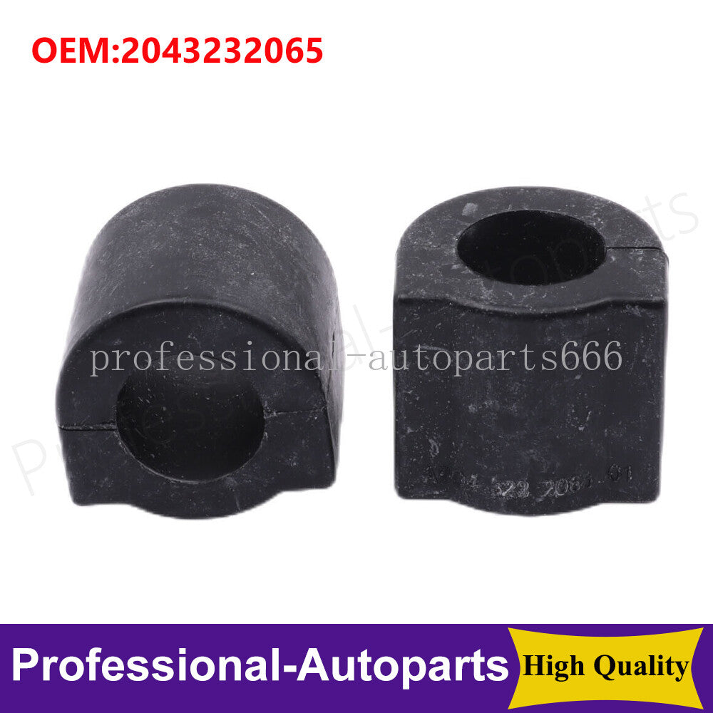 1Pair Front Sway Bar Bushing for Mercedes 09-15 GLK250 GLK300 GLK350 2.1L 3.0L Q