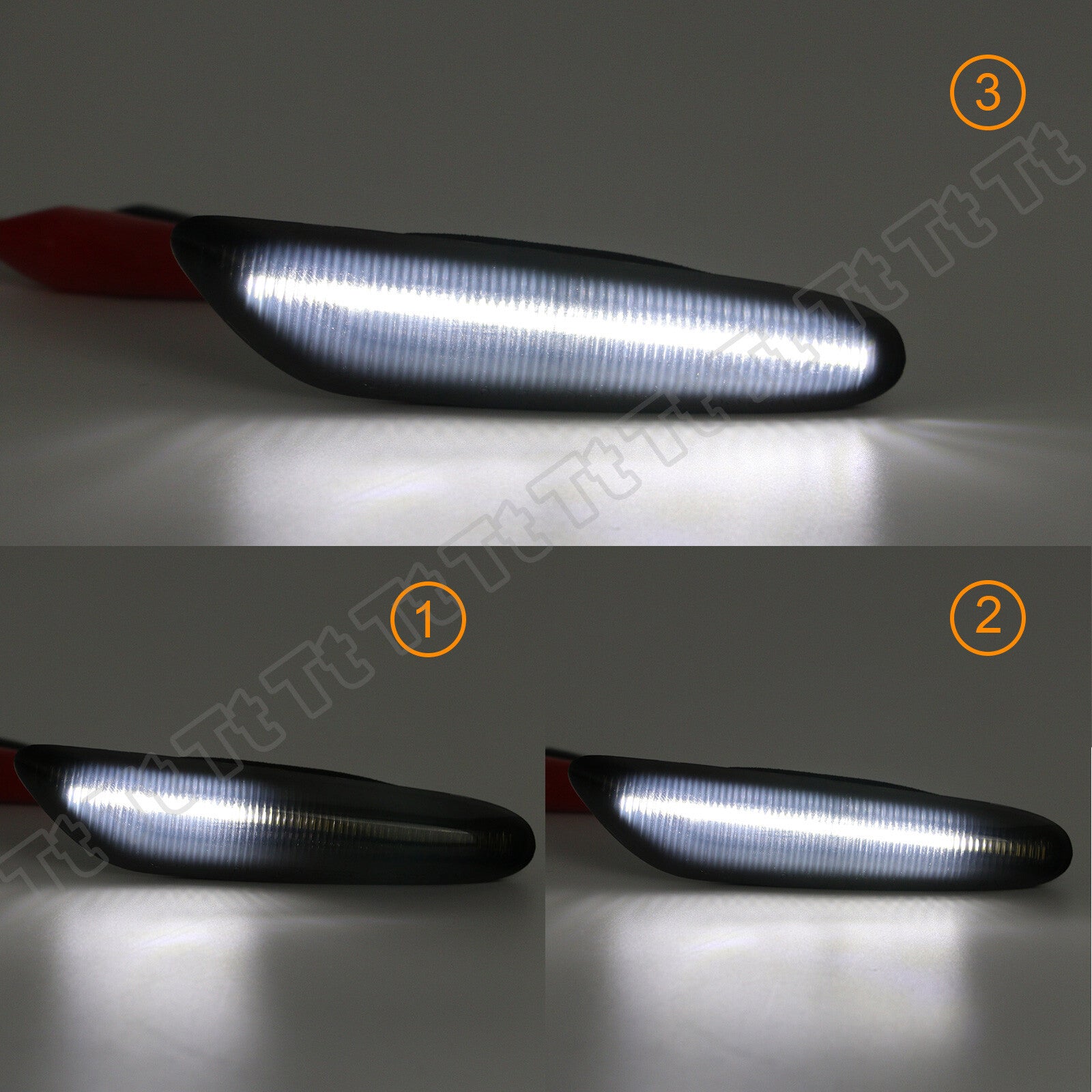 White LED Sequential Side Marker Lights for E60 E61 E82 E88 E90 E91 E92 E93- v