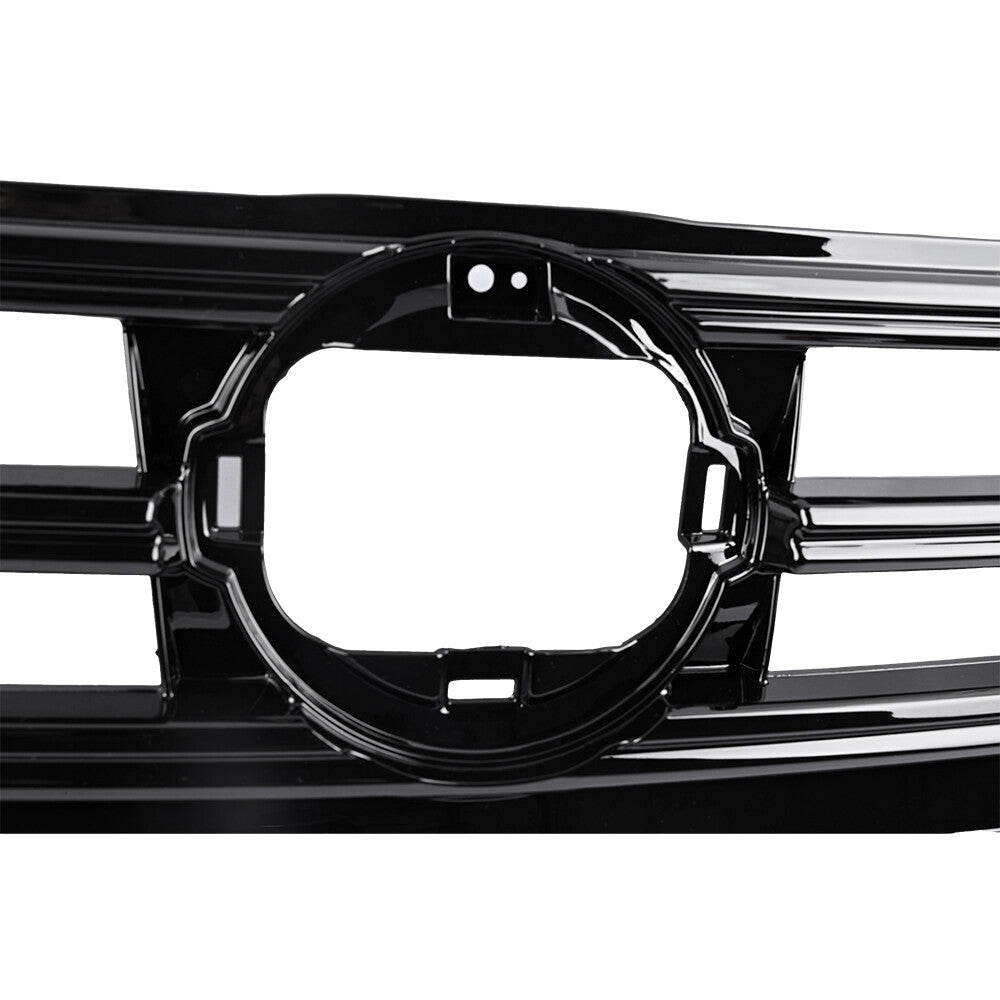 Front Bumper Grille Assembly Chrome Black For 2023 2024 2025 for Nissan Versa