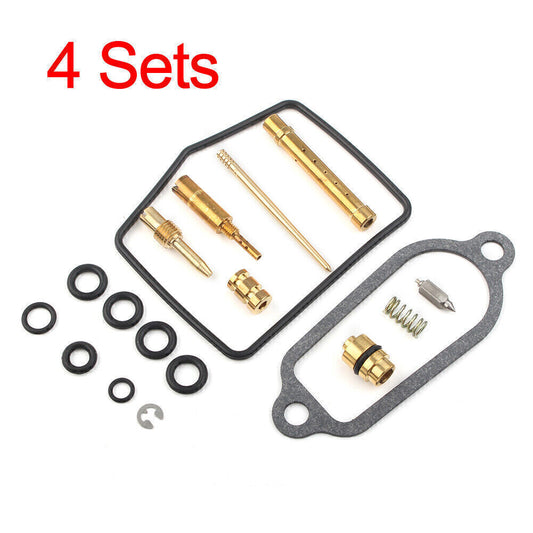 Fit 1972-1974 1973 for Honda CB350F Metal + Plastic 4x Carburetor Rebuild Re2x Kit Q