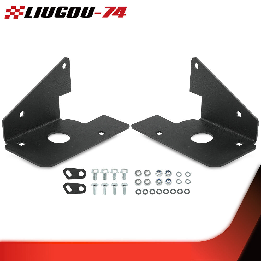 Fits 2007-14 for Silverado 1500 2500 3500 HD LED Fog Light Mounting Bracket - v
