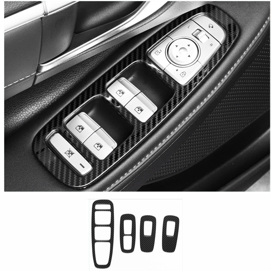 6X Glossy Chrome Door Window Pillar Posts Cover Trim For 2021-2024 for Rogue v