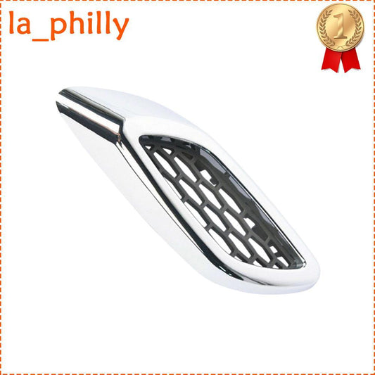 for Maserati Levante Front Right Side Lateral Chrome Fender Air Vent Trim Bright