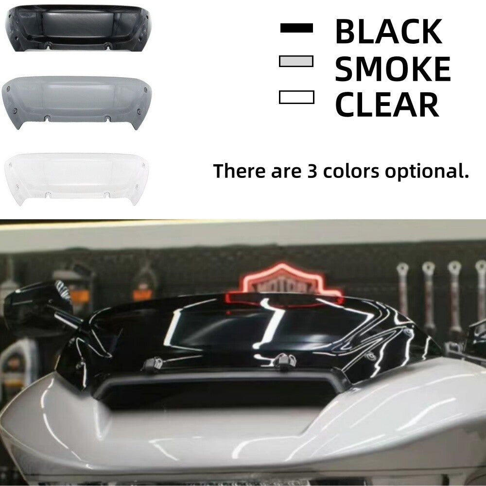 Grey 4.5-inch windshield suitable for Harley Road Glide CVO ST FLTRXSTSE 2024- n