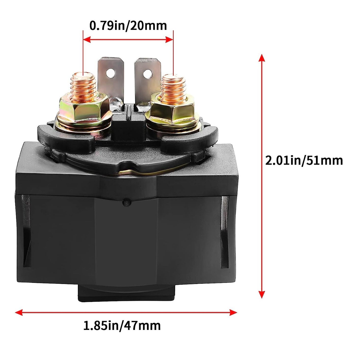 Starter Solenoid Relay For KLR650 KLR 650 1992-2007/MULE 4000 4010 2014/Bayou 30