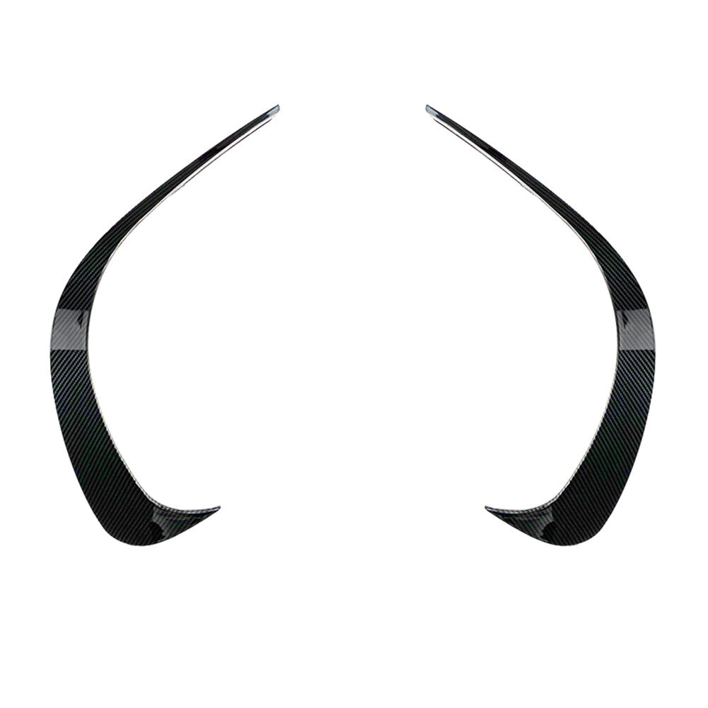 for Mercedes Benz C-Class W206 Carbon Fiber Front Fog Light Splitter Spoiler Q