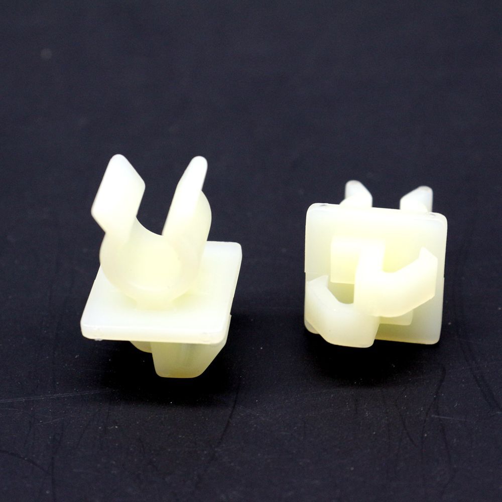 2X Hood Support Prop Rod Clip Holder Holds 6mm  7mm Rods for Toyota 53452-90351