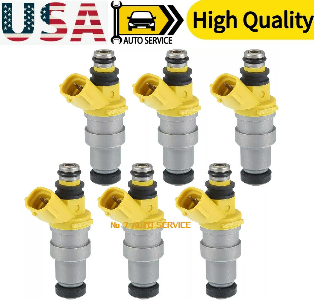 6pcs Fuel Injectors Fit For 1986-1988 for Toyota Supra 3.0L 23250-70040
