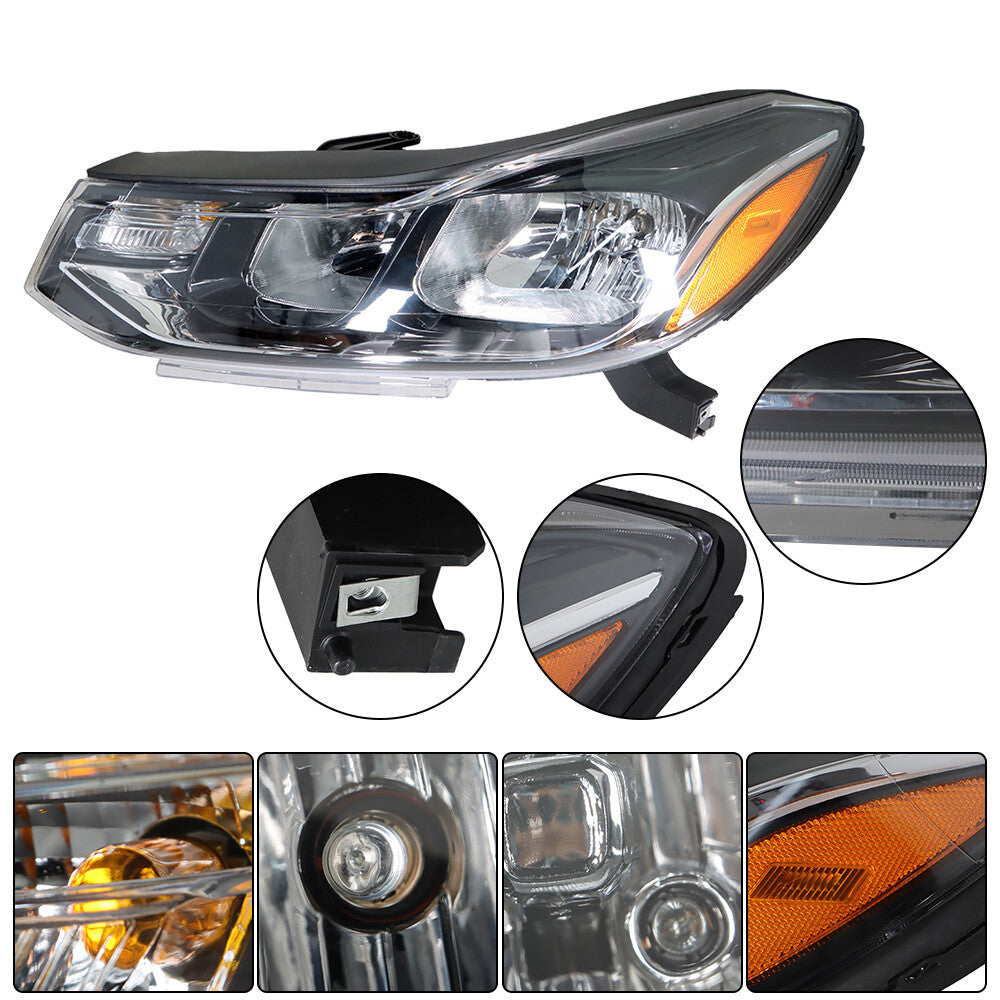 Suitable for Trax 2017 - 2019 headlights with lens, left side transparent lens LH- n