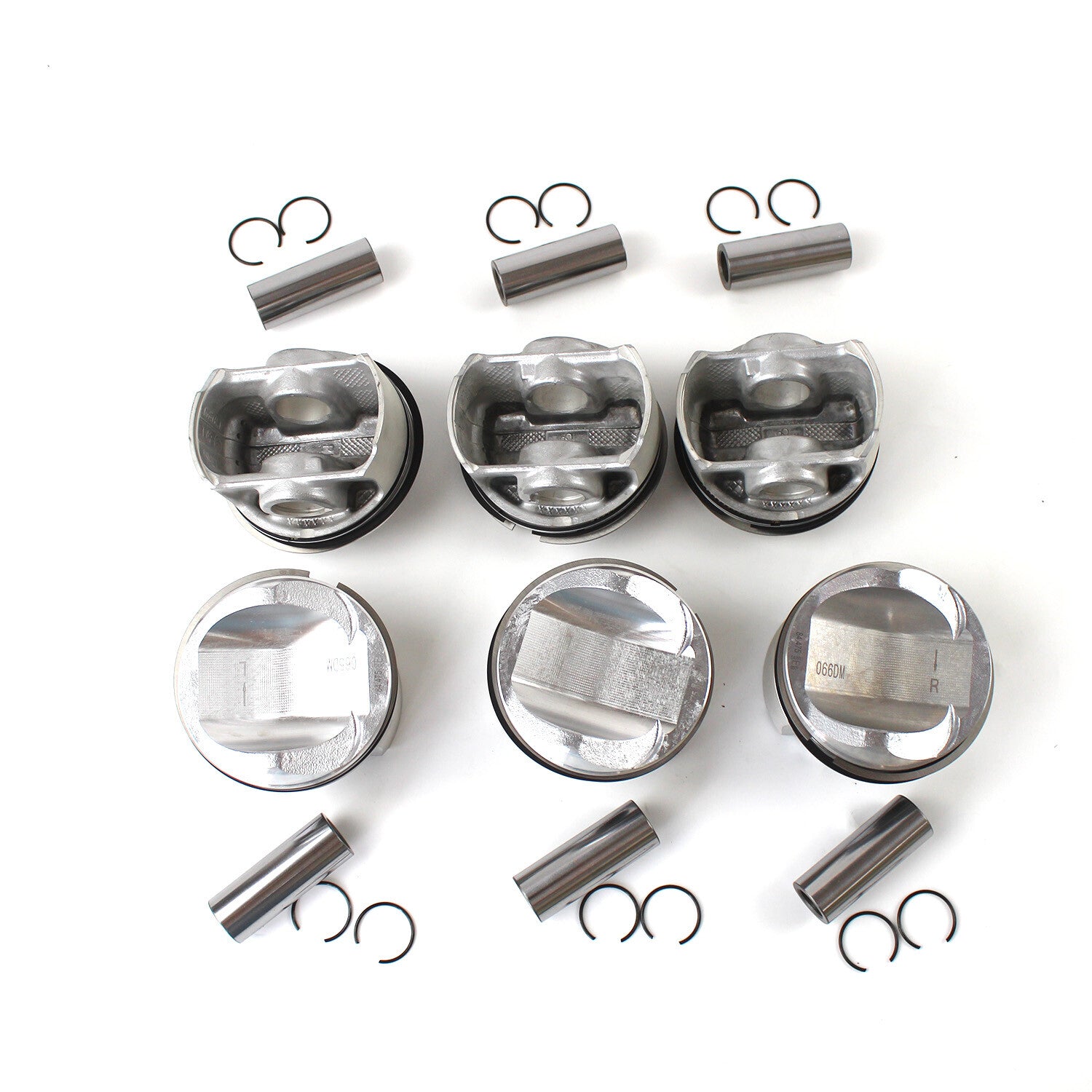Engine Overhaul Rebuild Kit - Bearings Shells STD Piston Assembly Fits for Audi