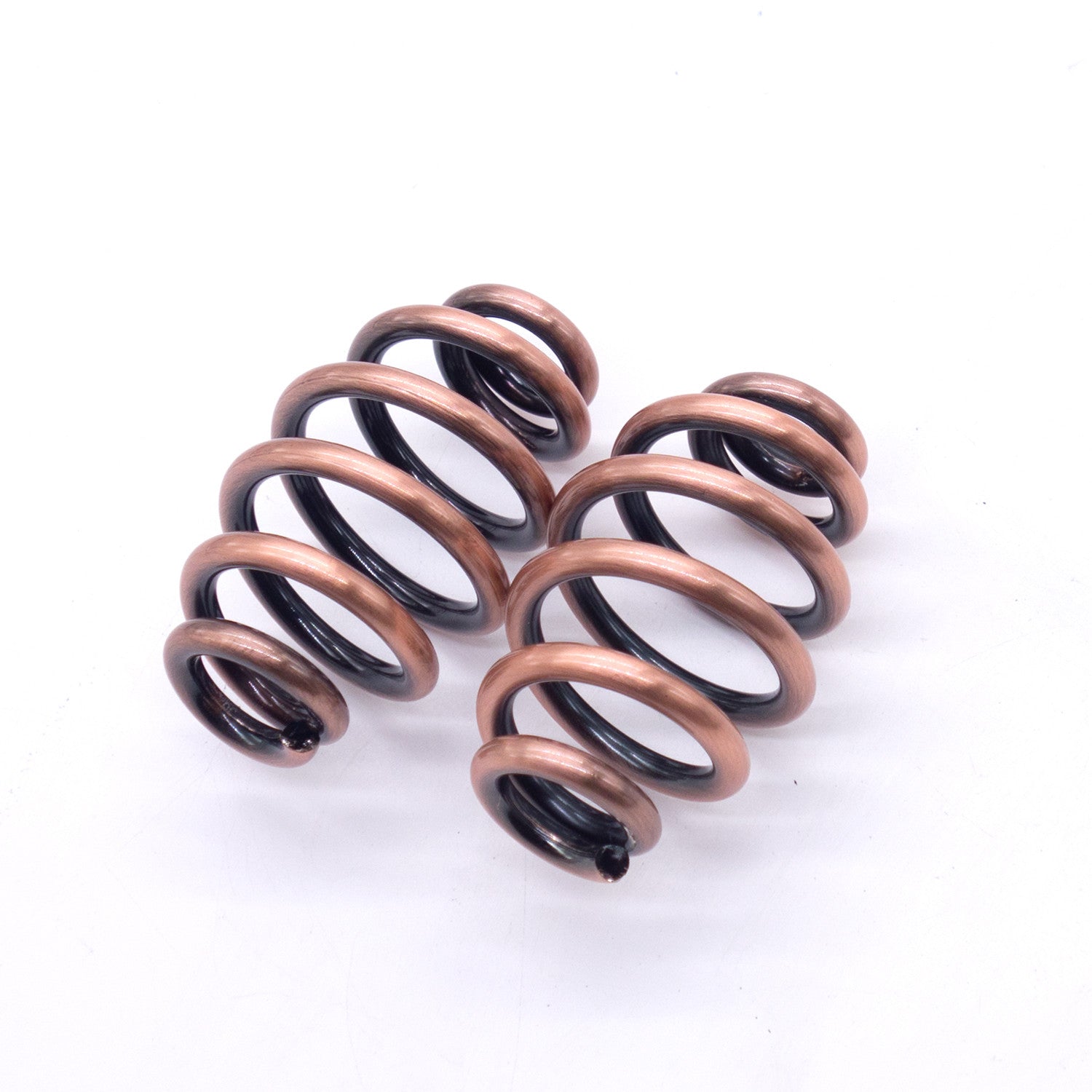 Pair Copper 3 Solo for Seat Barrel Springs Kit for Harley Chopper Bobber Custom Q
