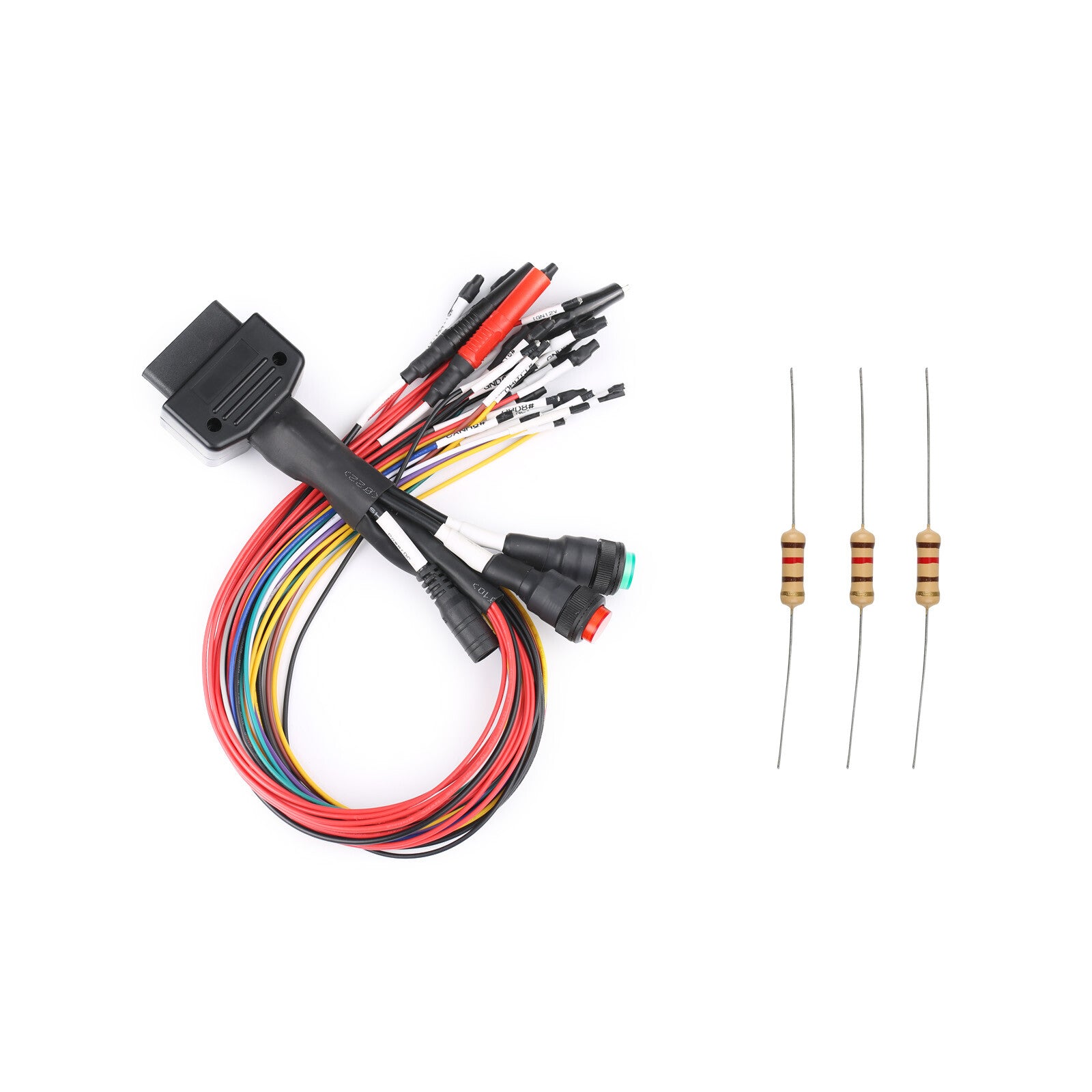 Full Protocol OBD2 jumper Cable Used To Connect E/CU progarmming via OBD2 way