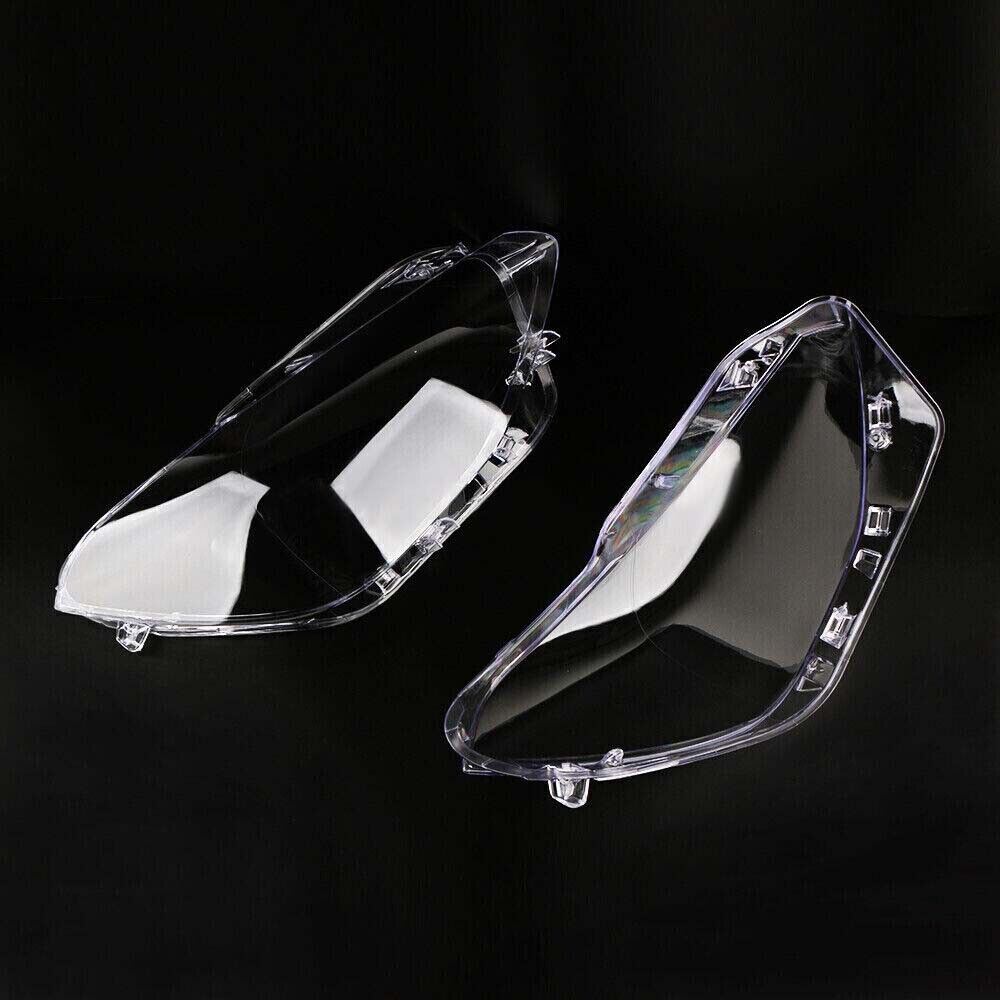 1Pair Left+Right Clear Headlight Headlamp Lens Shell Cover for BMW F20 2012-2014