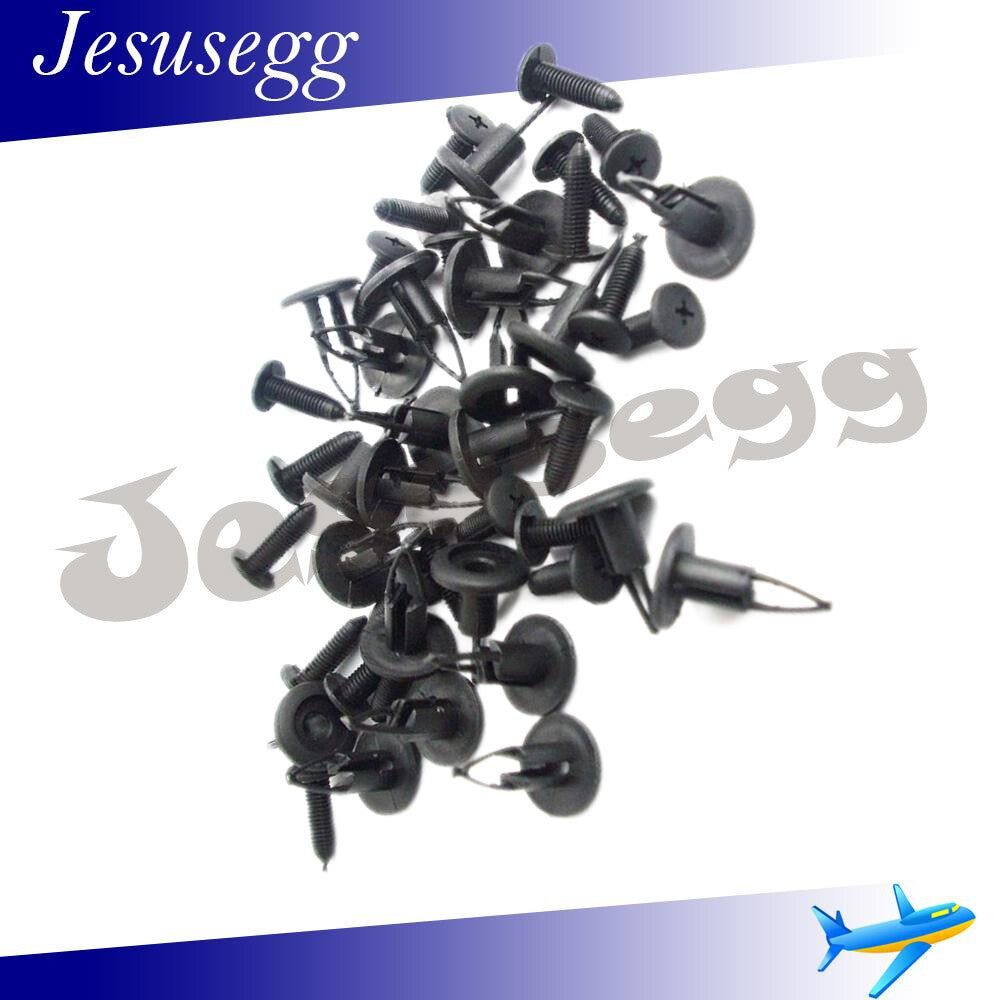 30pcs 90467-09101 Bumper Fender Splash Guard Retainer Clips Fastener for Toyota