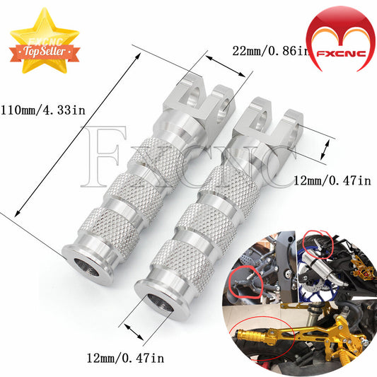 Suitable for Suzuki SV650, SV650S, SV1000, SV1000S, and GSF400 rear for seat feet with gears.