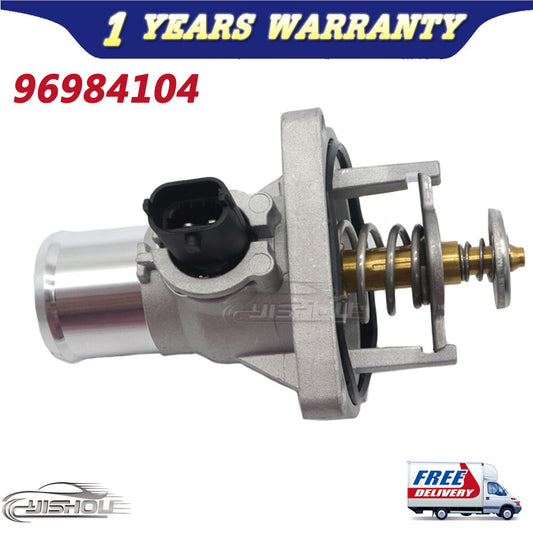 Engine Coolant Thermostat Assembly Housing for Chevy Aveo for Cruze Sonic 96984104 Q