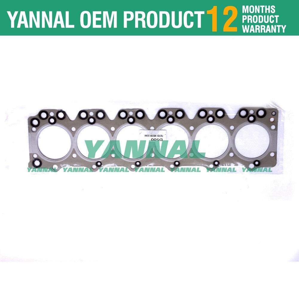 D500 Full Inspection Gasket Kit for Isuzu Engines TCM STD30 STD35 STD45 Forklifts -