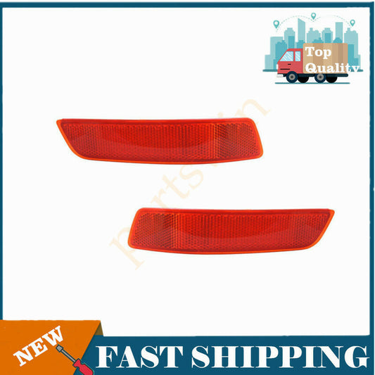 1. Dual rear bumper reflectors suitable for Lexus ES300h, ES350, and GS350h (2013-2017). n