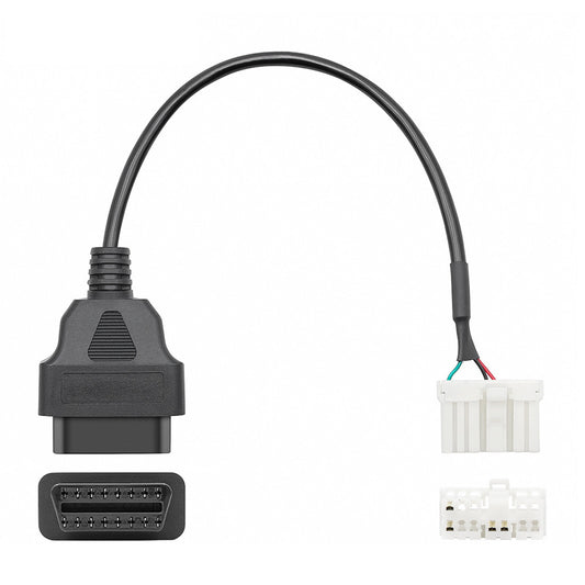 12-Pin Female Connector OBD II Diagnostic Tool Harness Cable for Tesla for Model S X