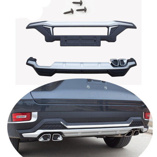 ABS Plastic Exterior Bumper Front Rear Board Guard for Hyundai Palisade 20-22 2x