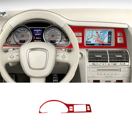 2X Red Carbon Fiber Front Window Control Cover Trim for Chrysler 200 2015-2017 v