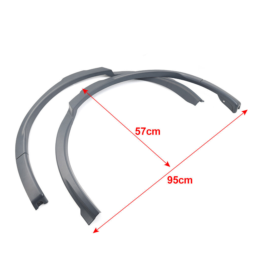 Rear Door Wheel Arch Flare Molding Trim Without Sensor Hole for Land Rover